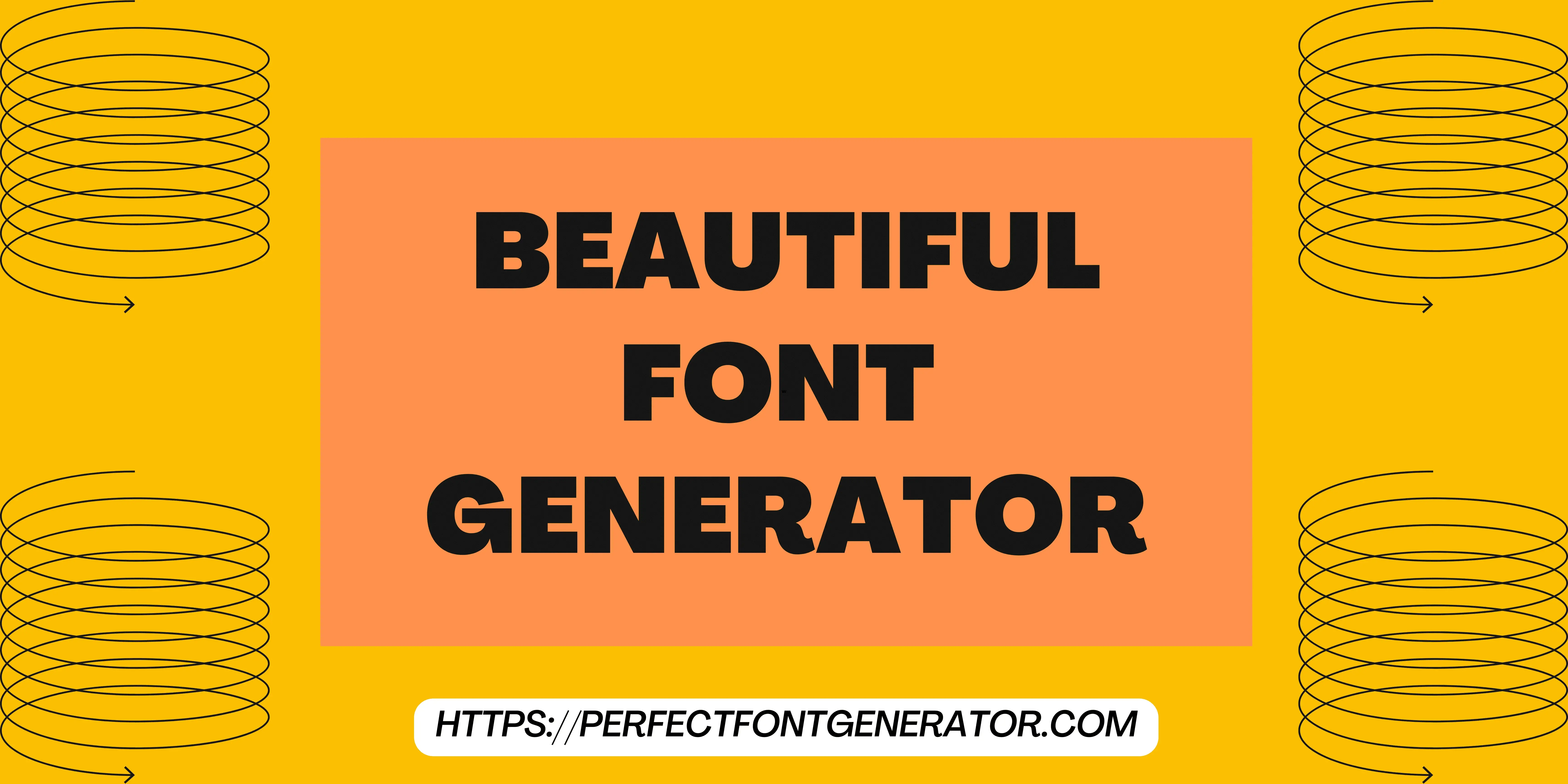 beautiful font generator