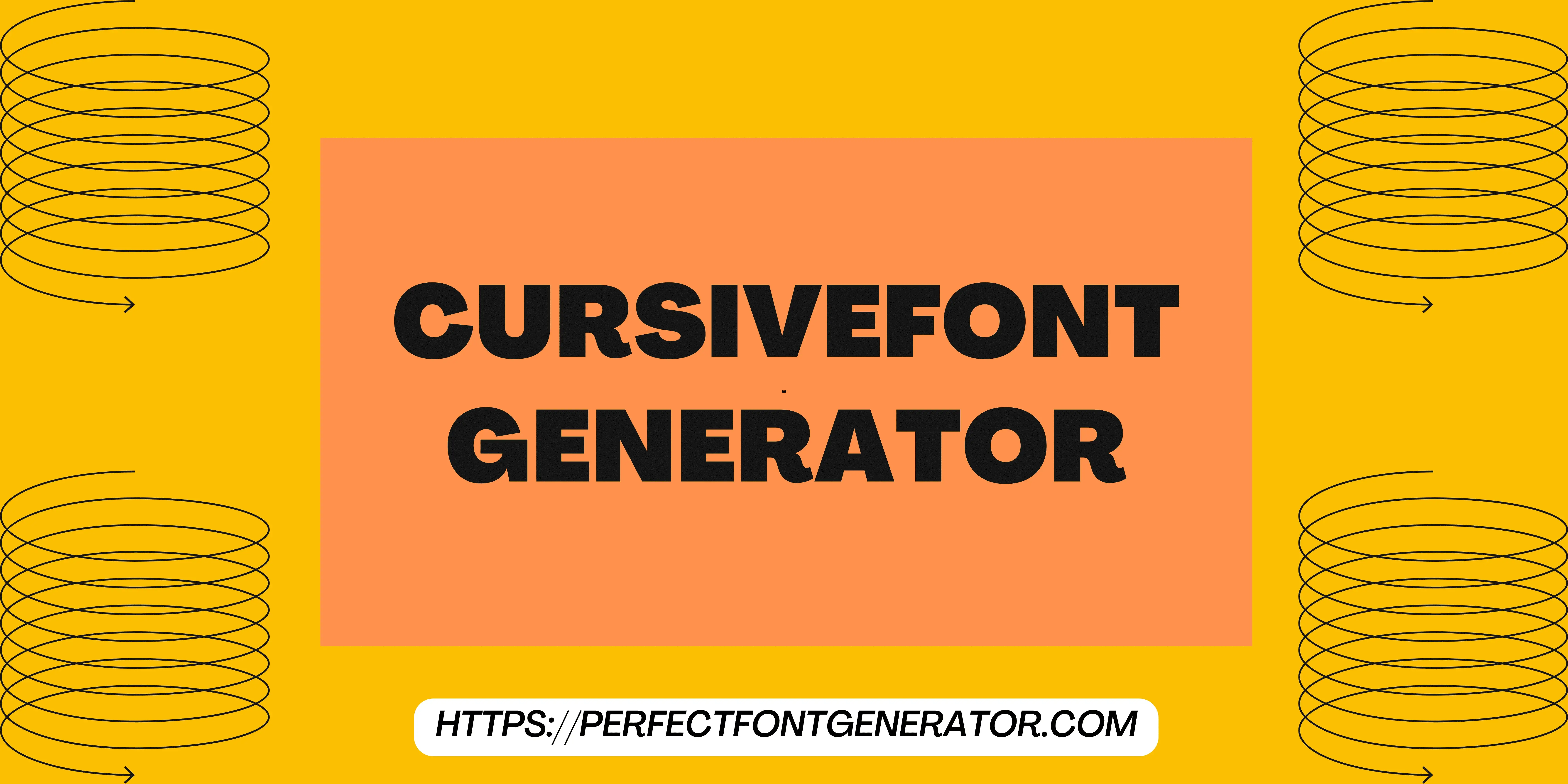 cursive font generator