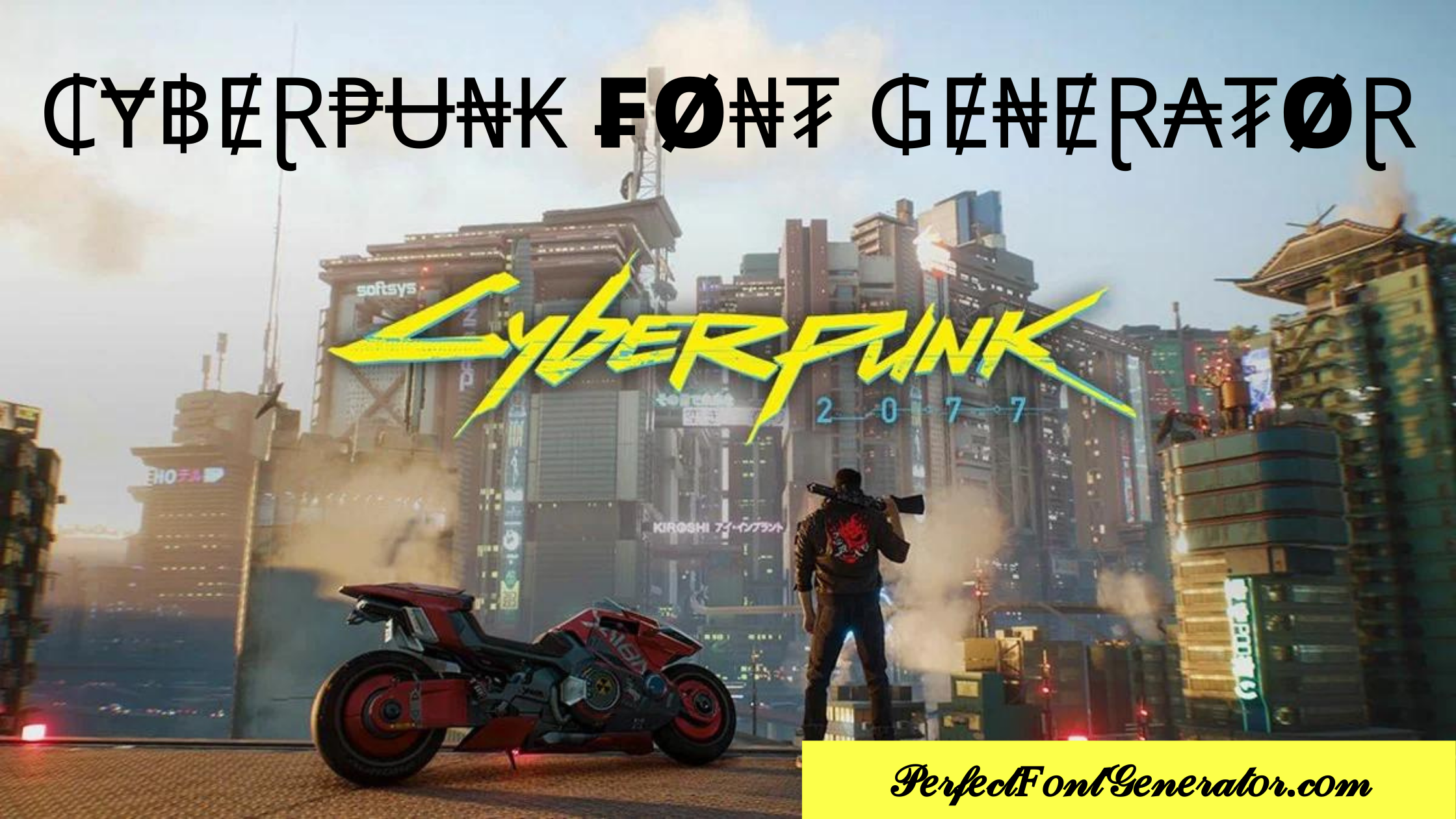 cyberpunk 2077 font text generator online copy paste tool
