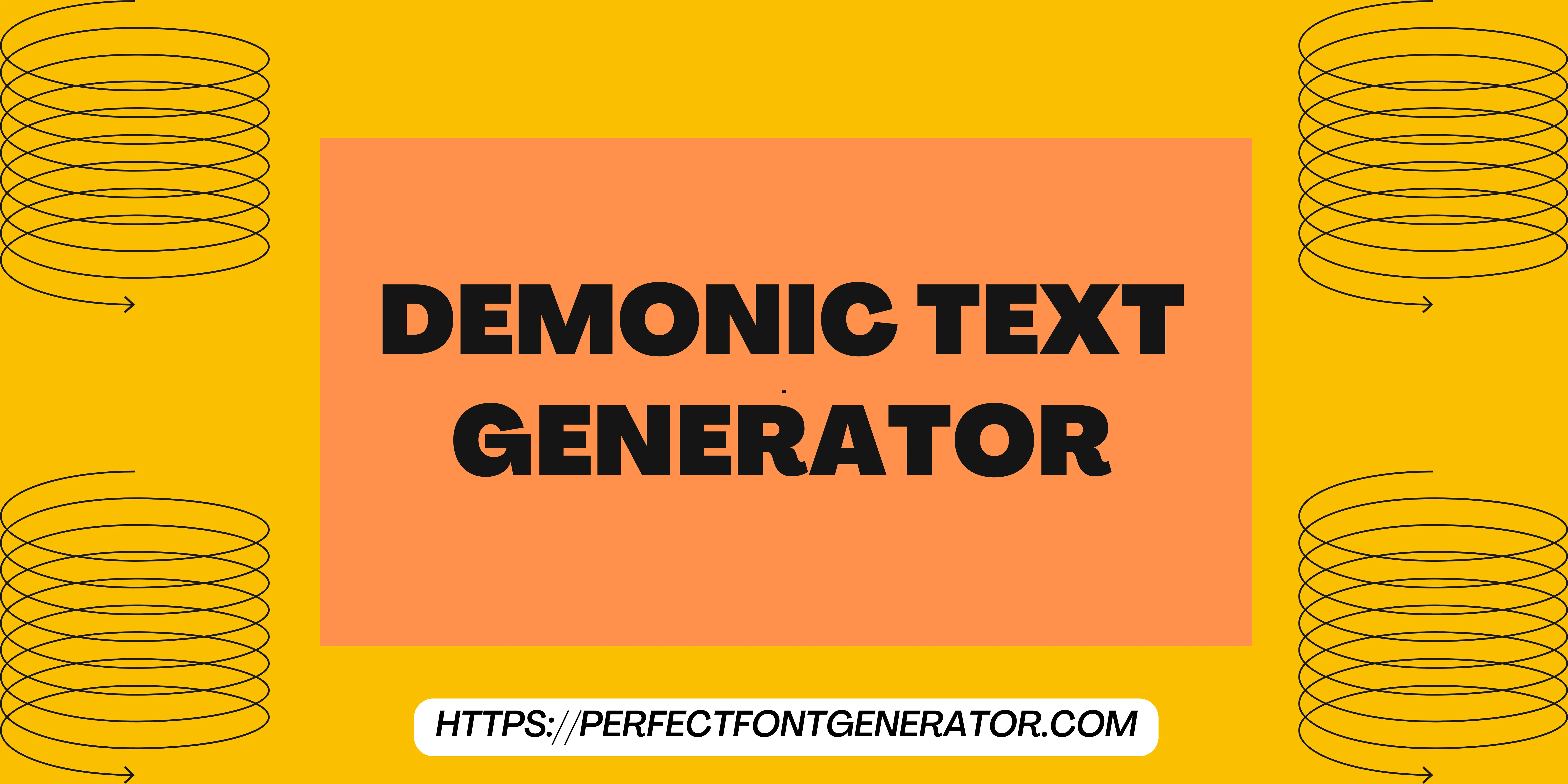 demonic text generator