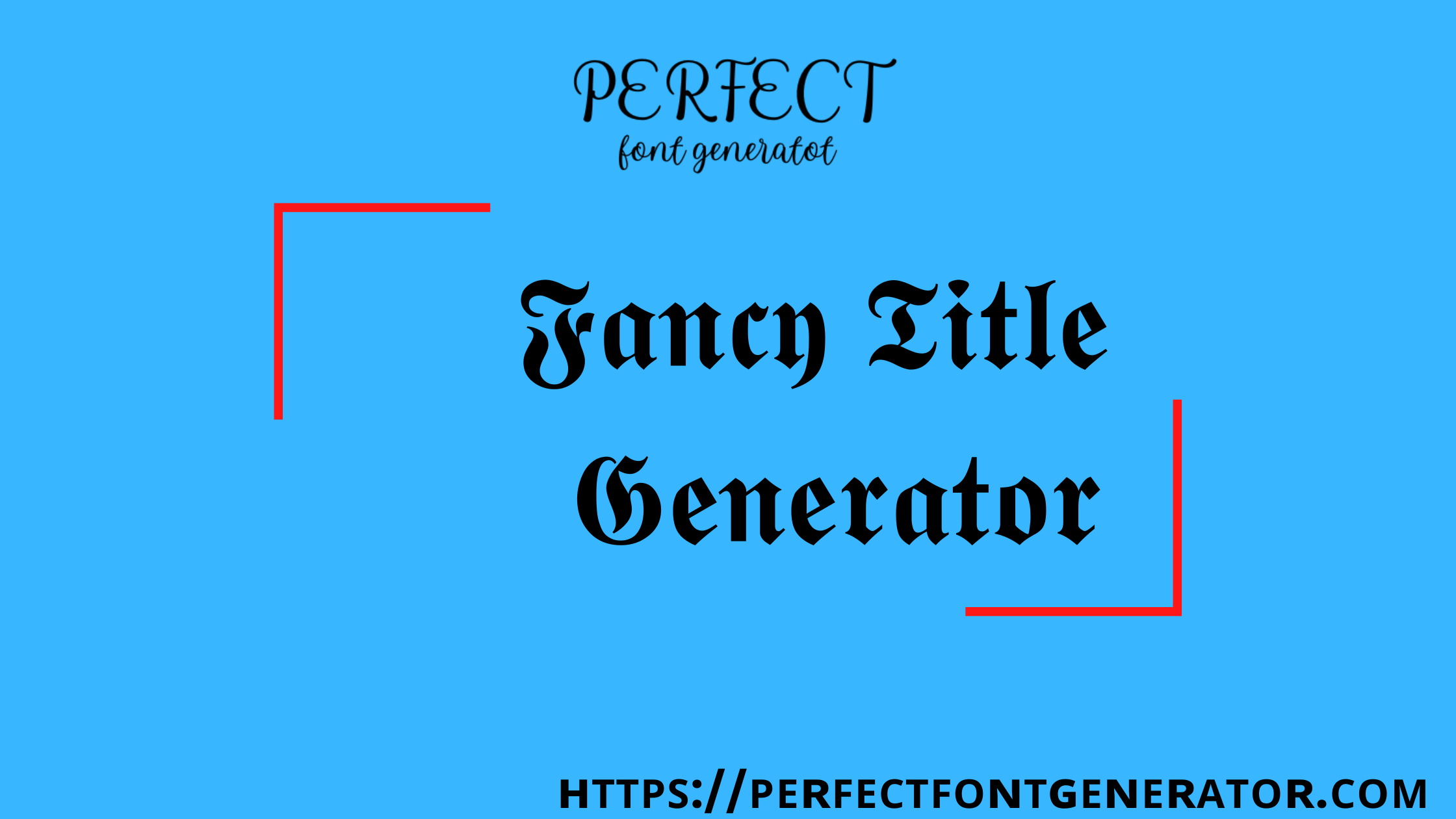 fancy title generator