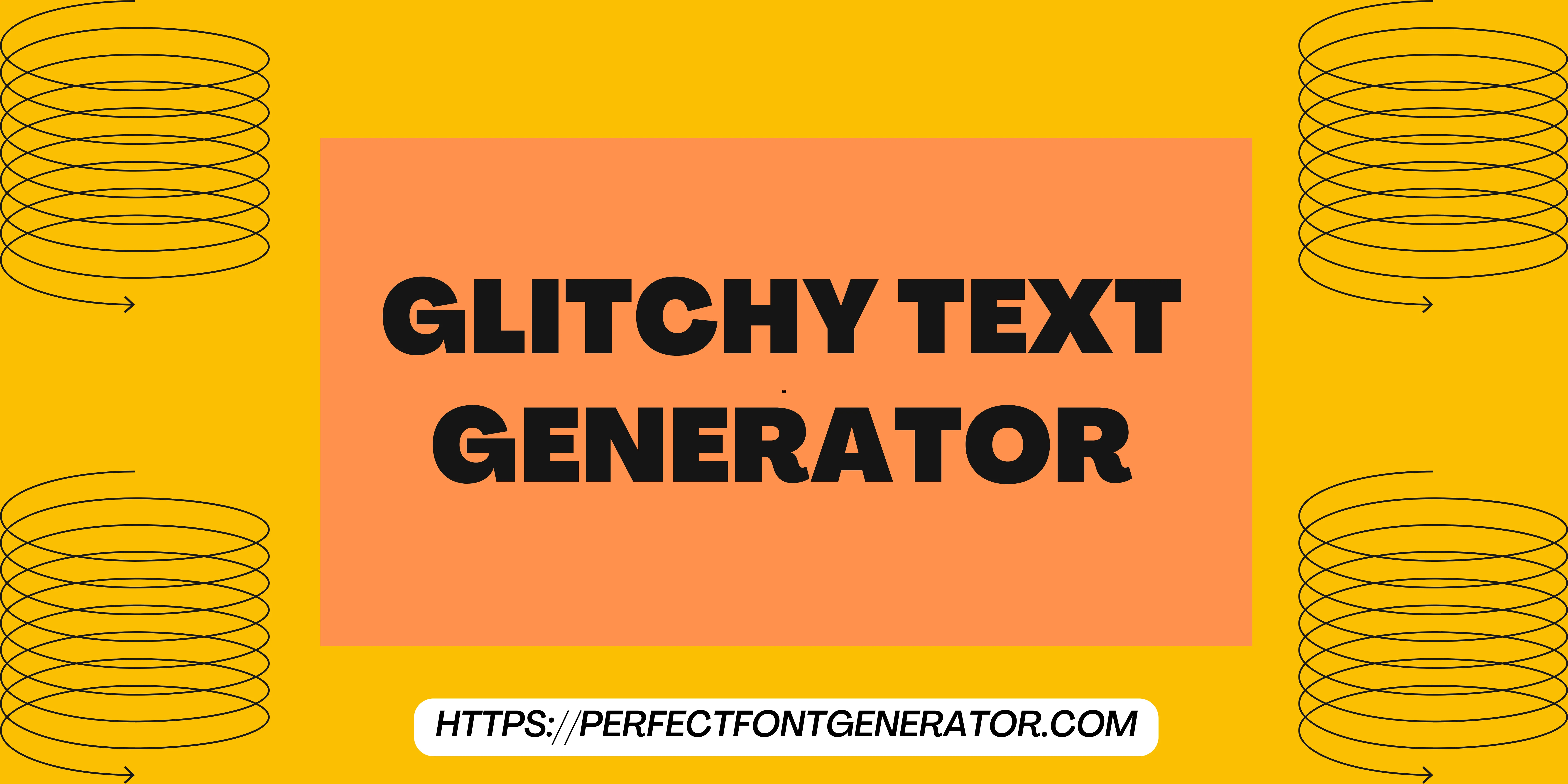 glitchy text generator
