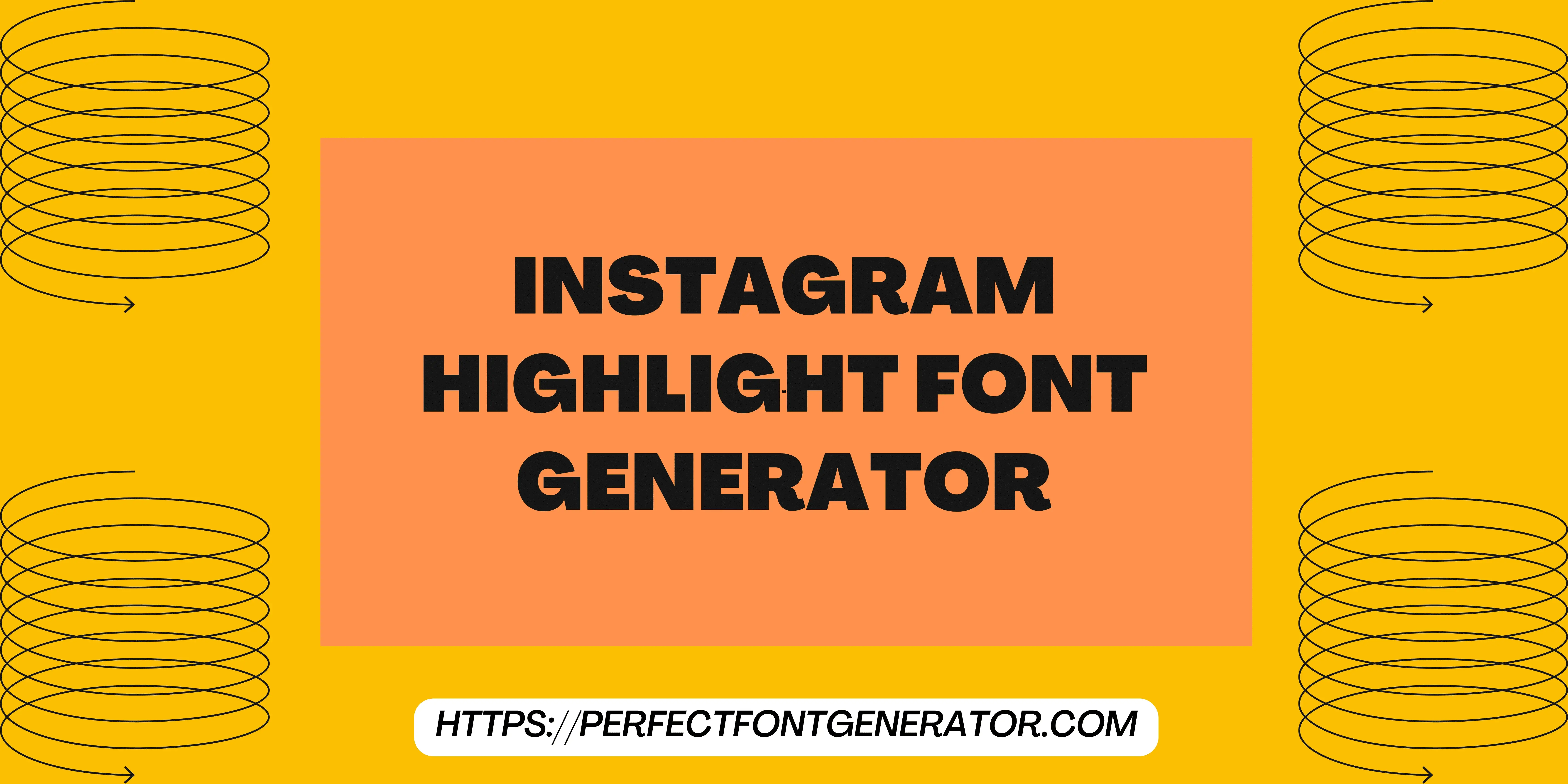 instagram highlight font generator