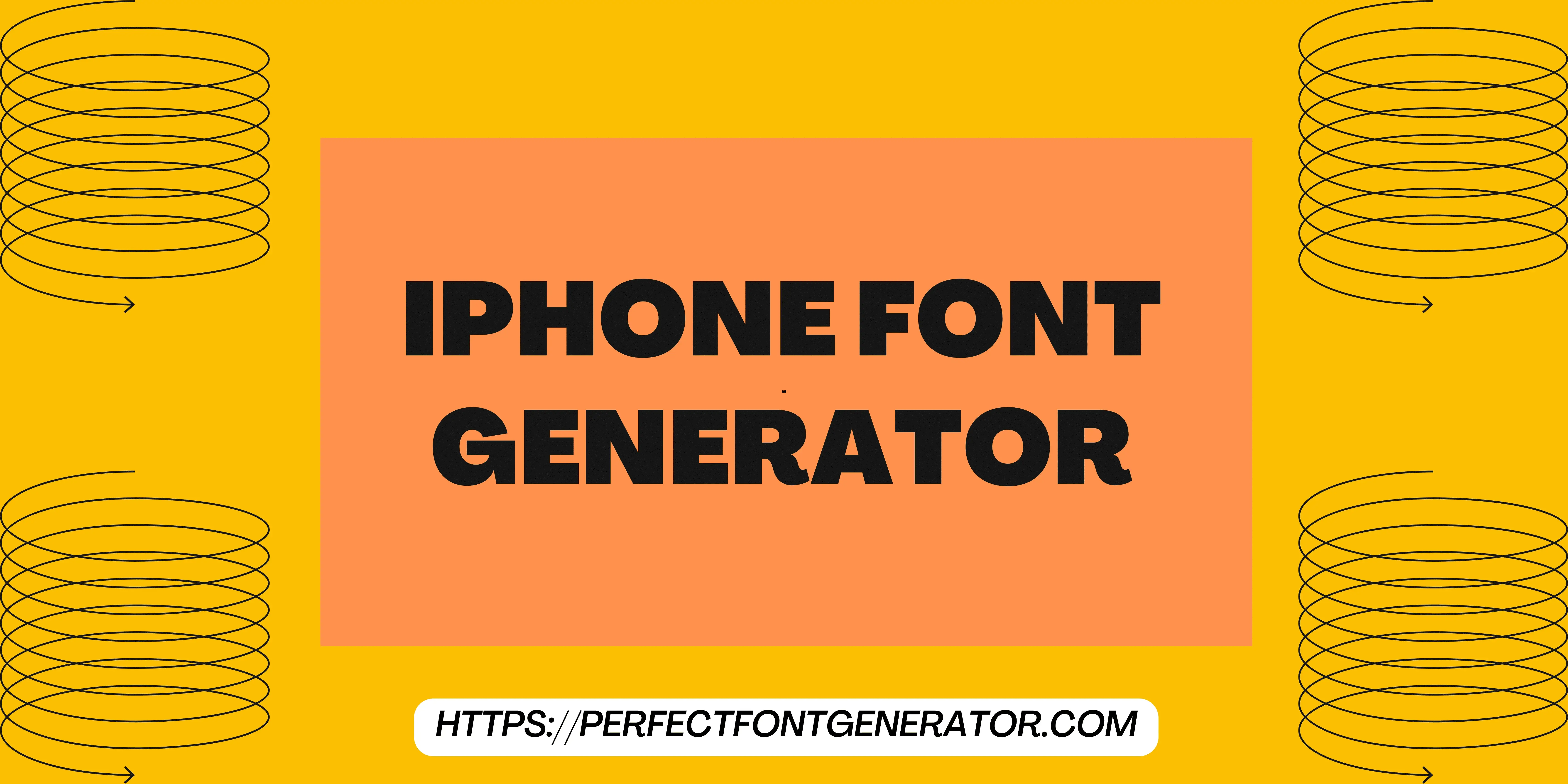 iphone font generator