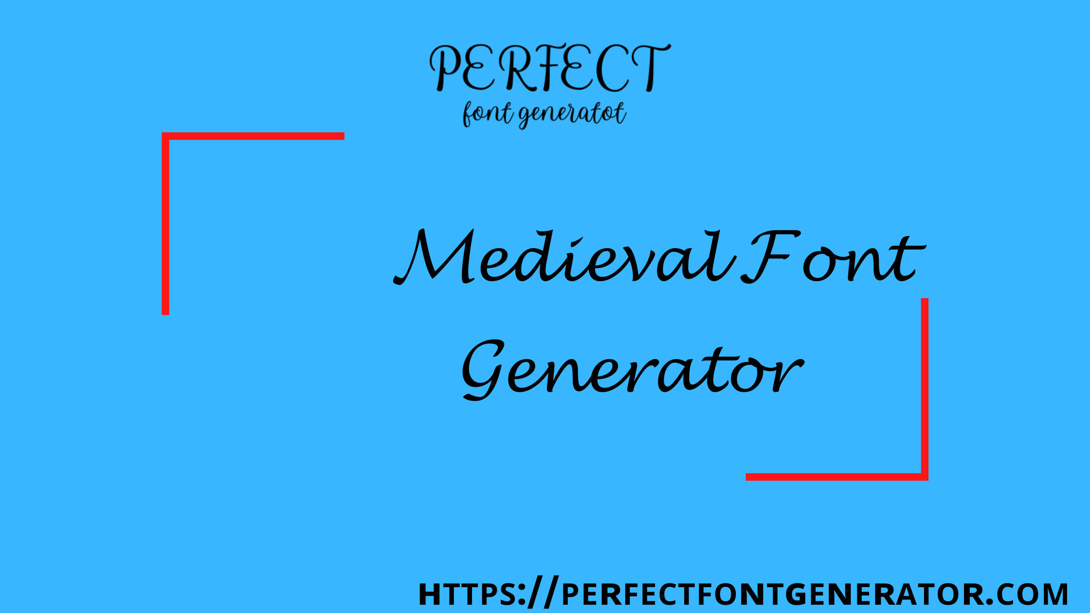 medieval font generator