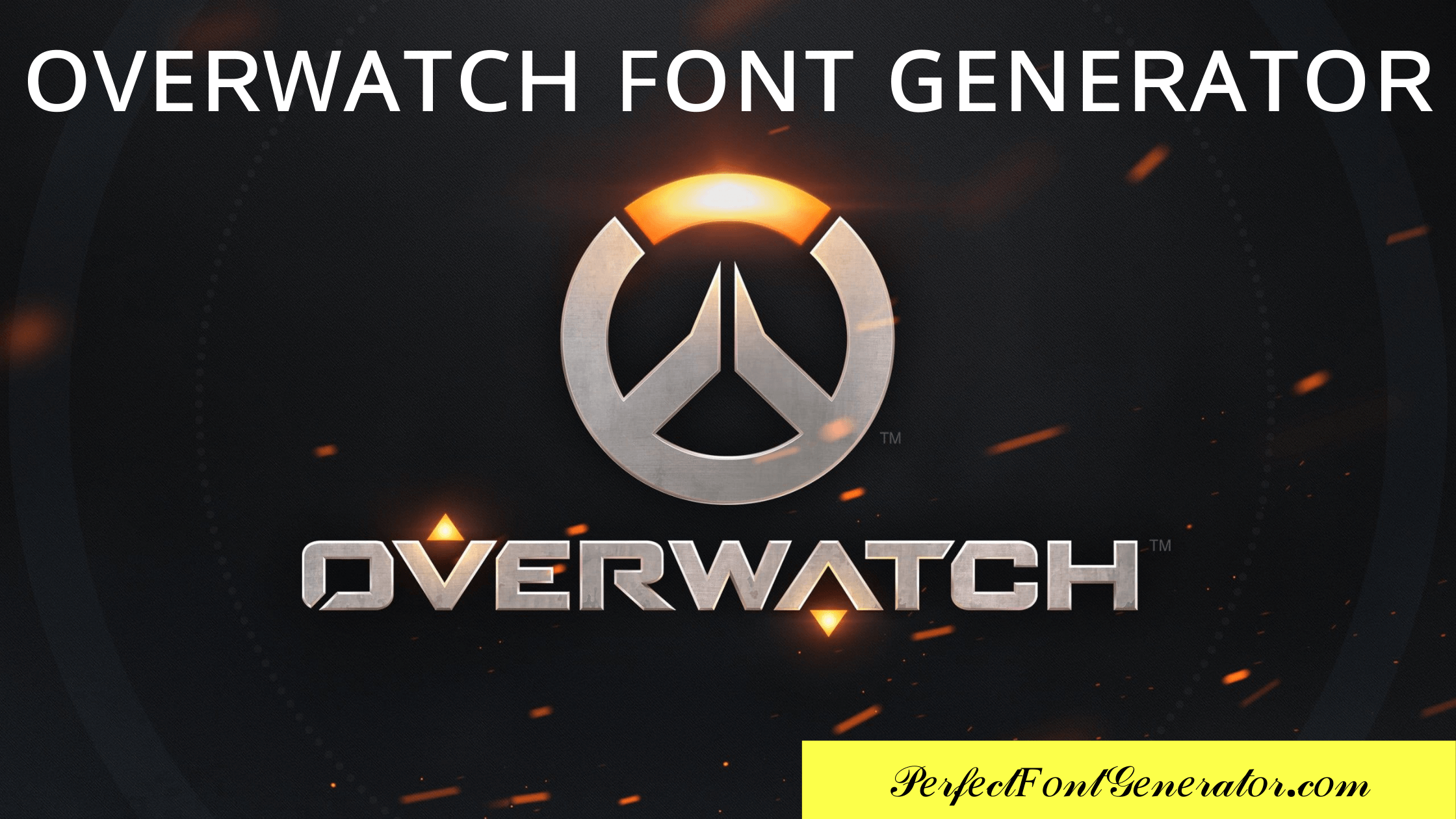 overwatch nickname username font text letters generator maker creator copy paste tool