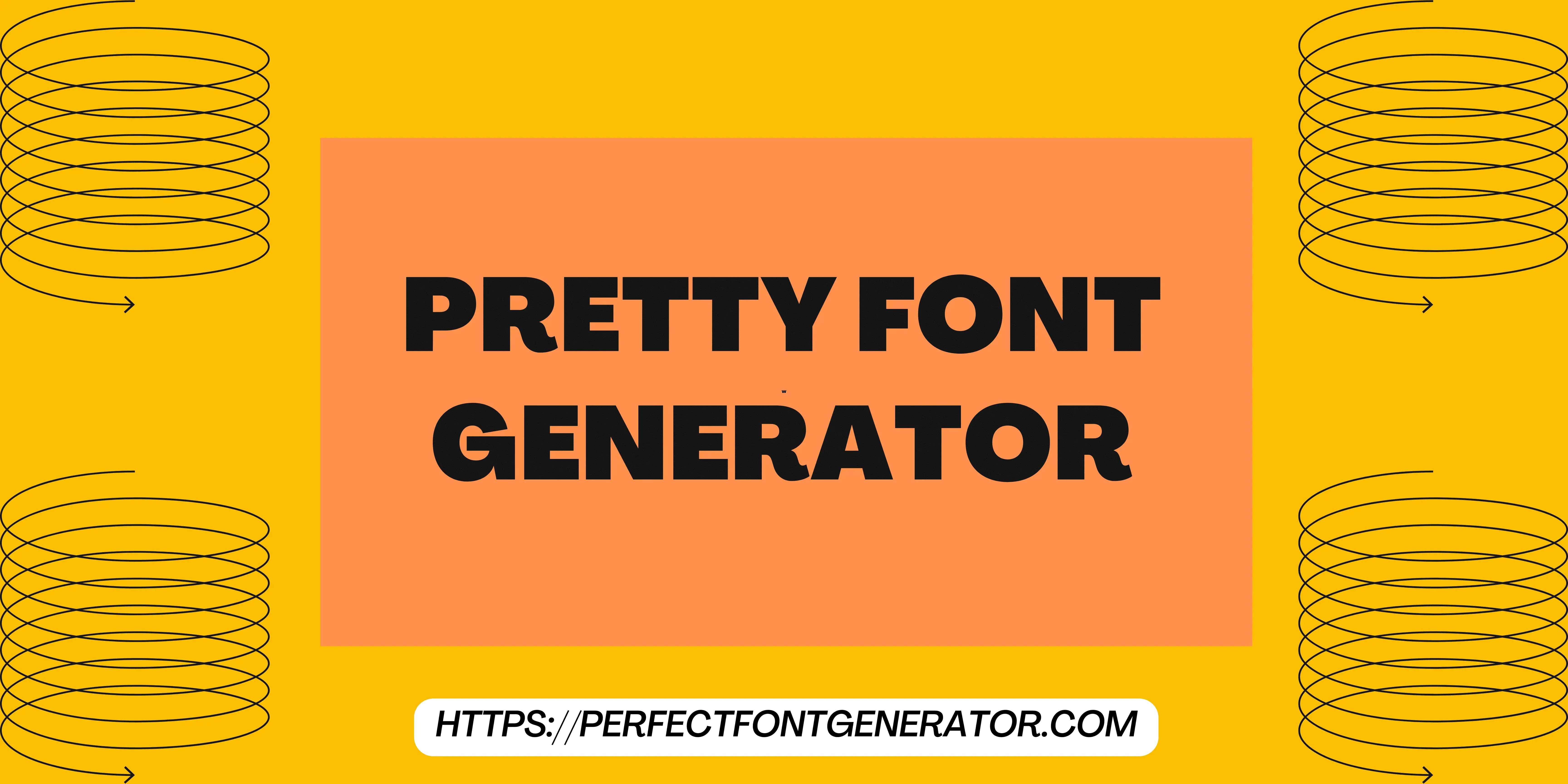 pretty font generator