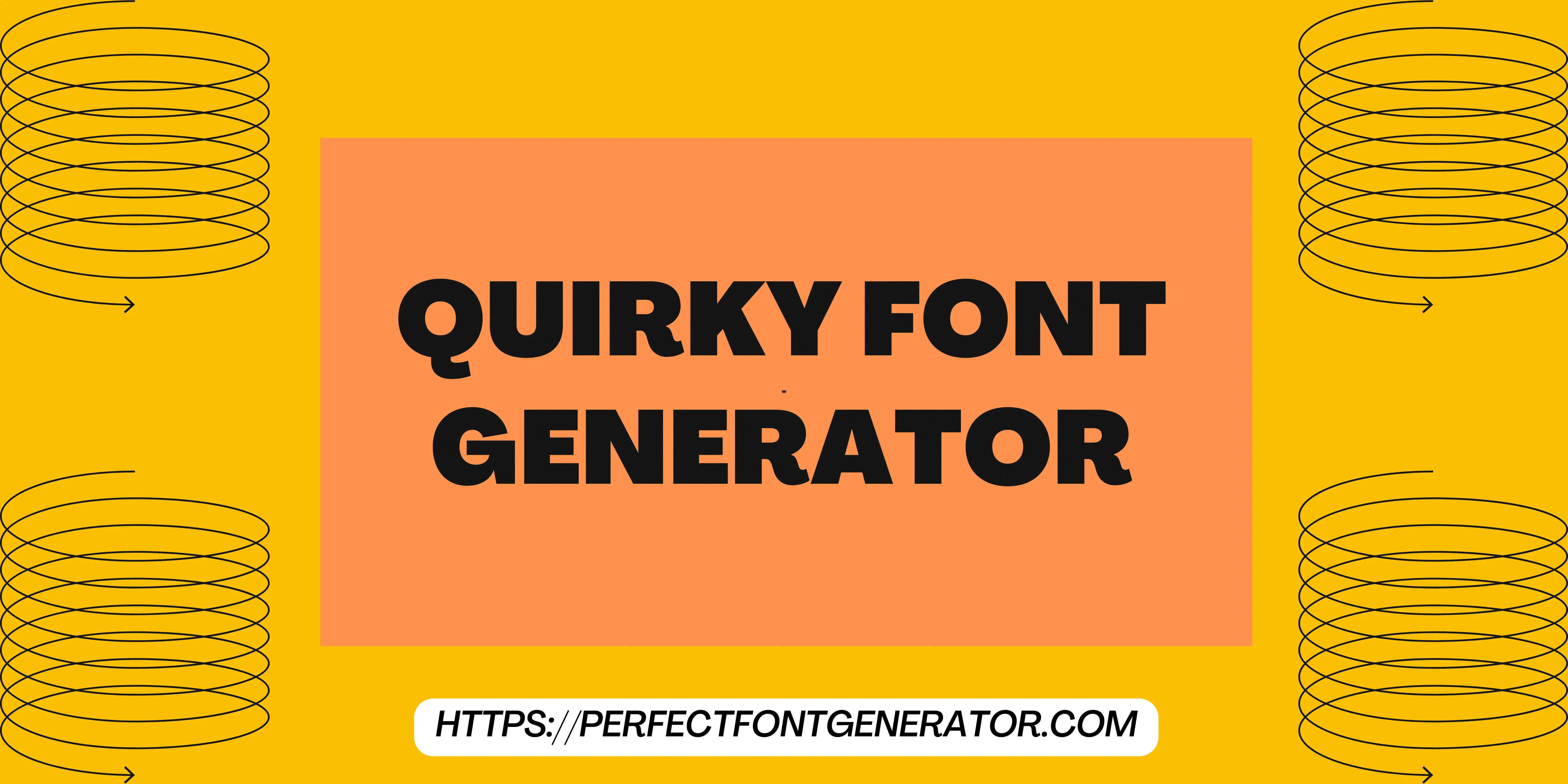 quirky font generator