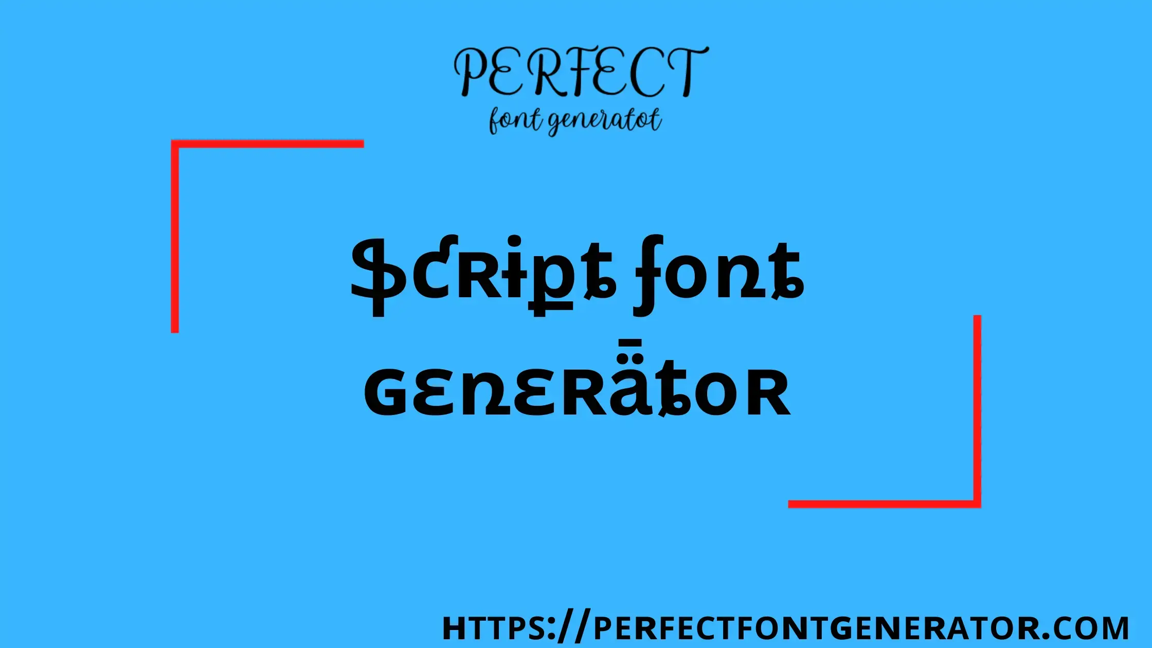 elegant script fonts generator