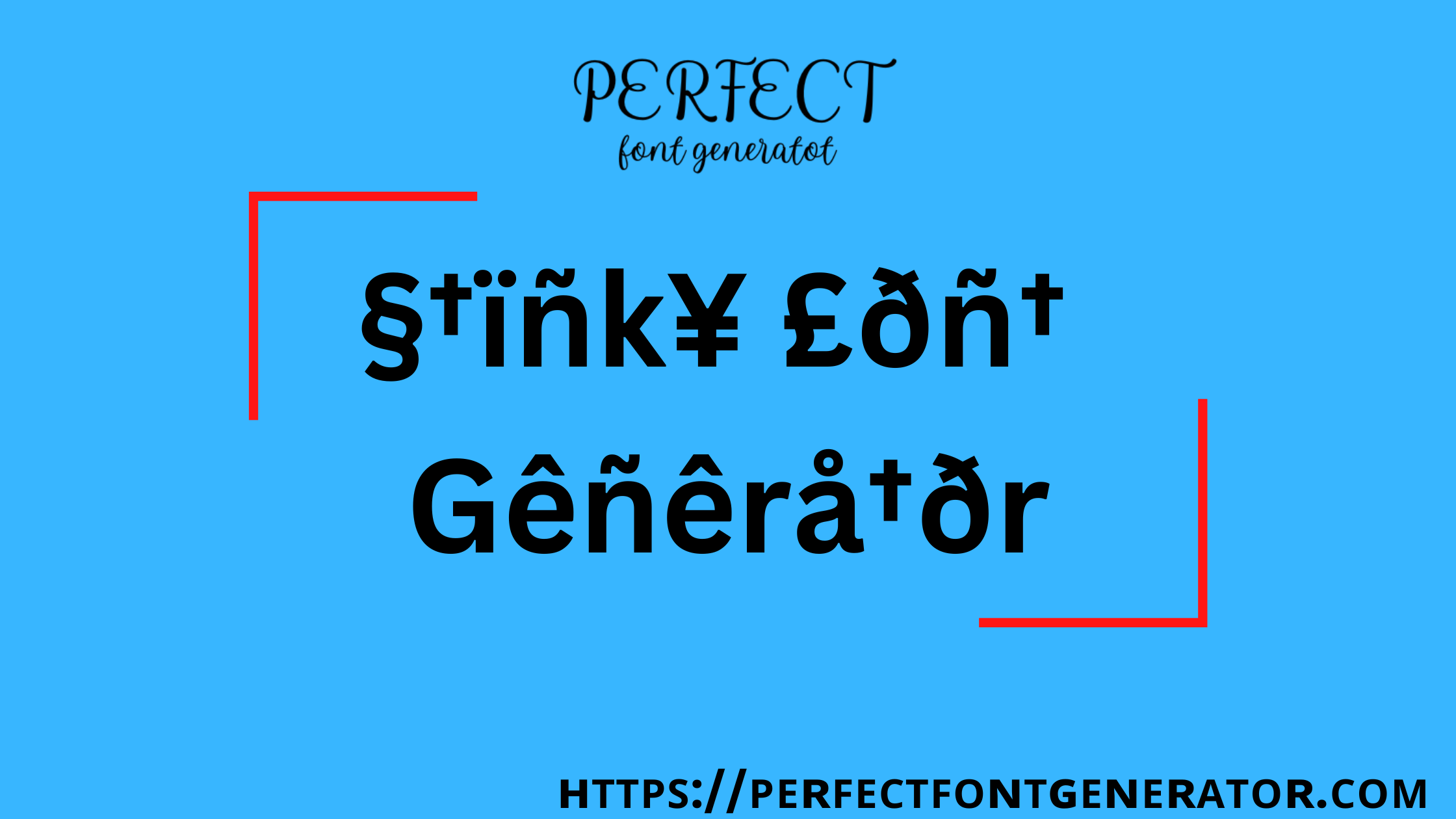 stinky font