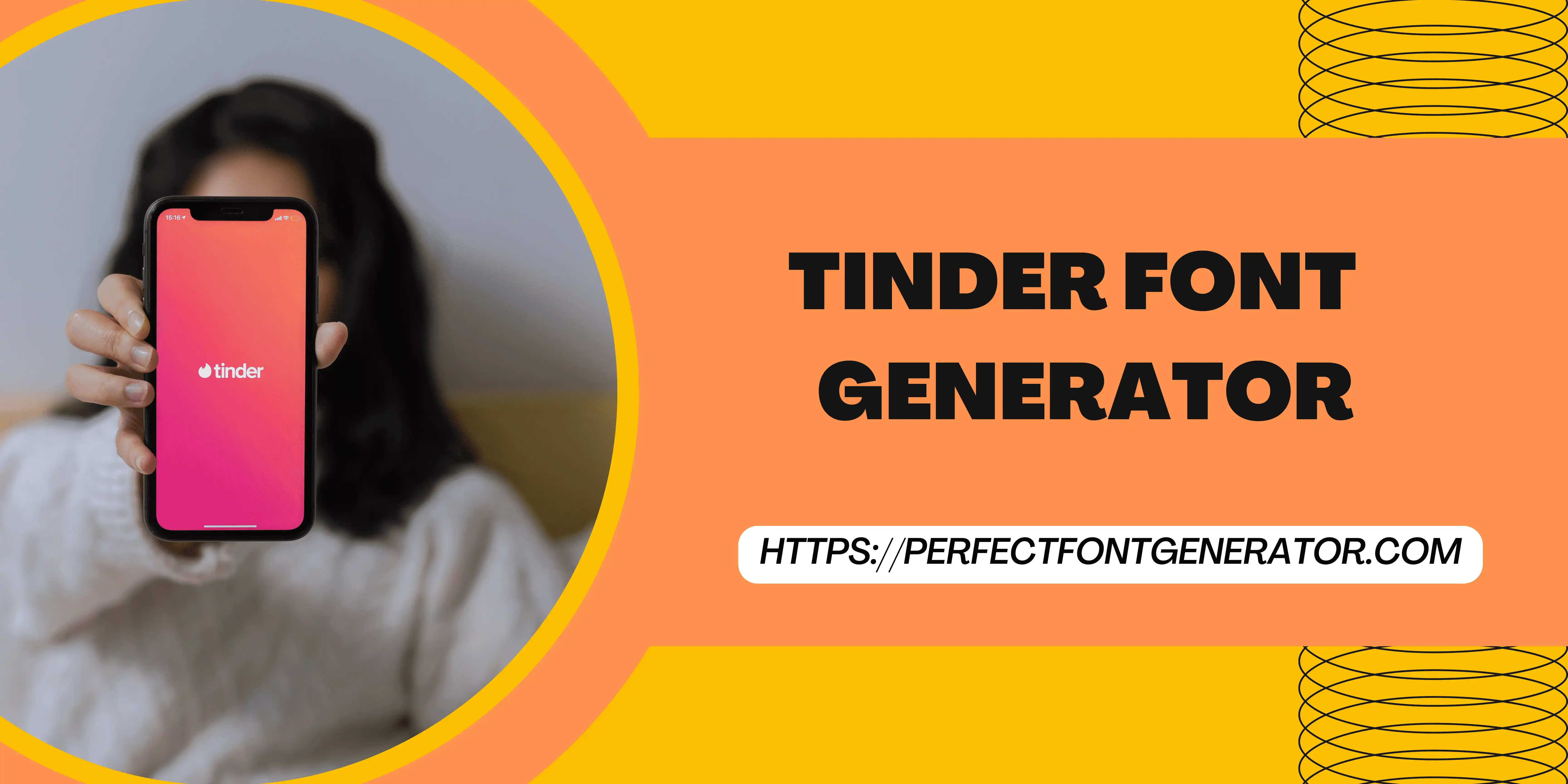 tinder font generator