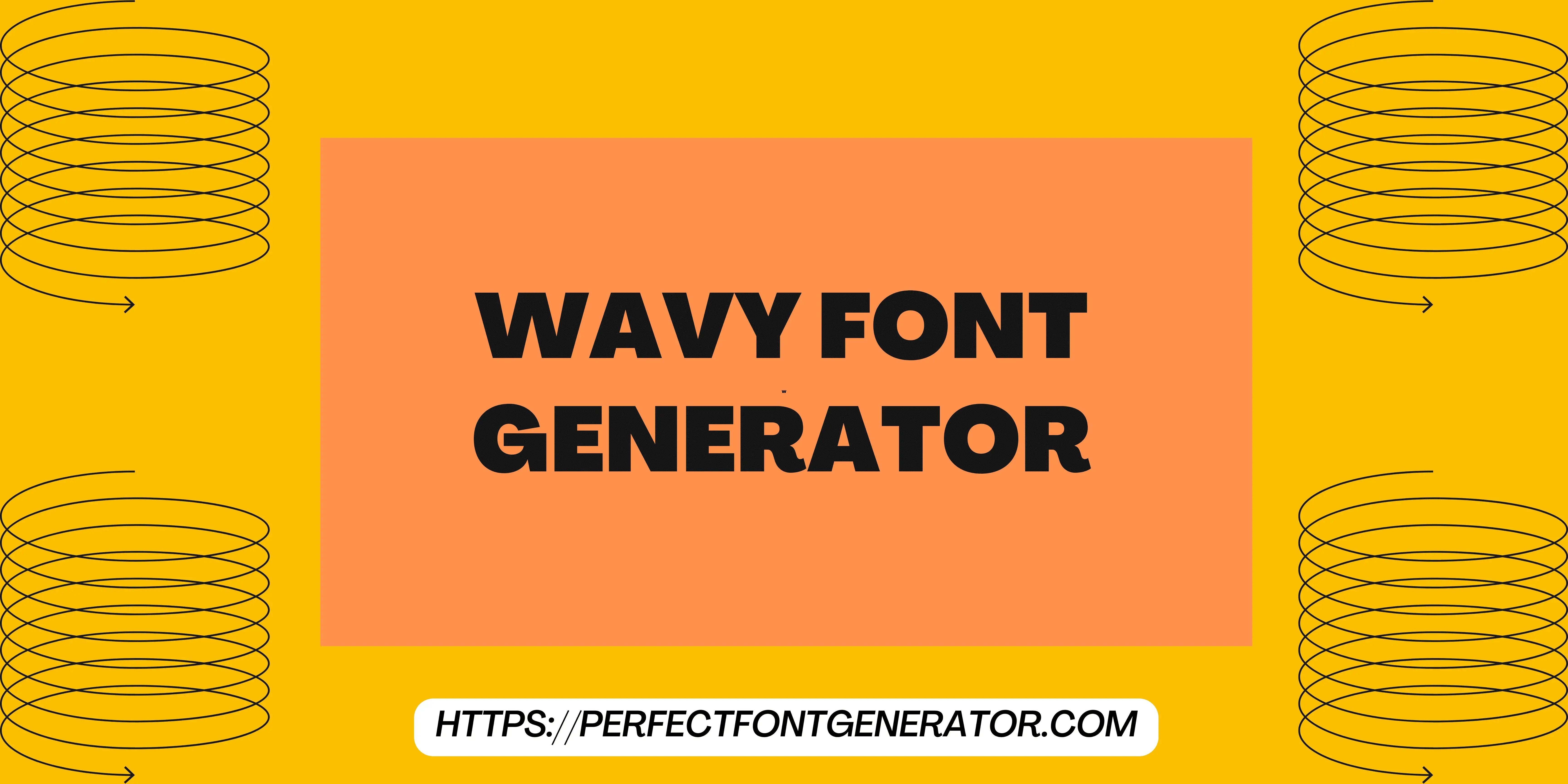 wavy font generator